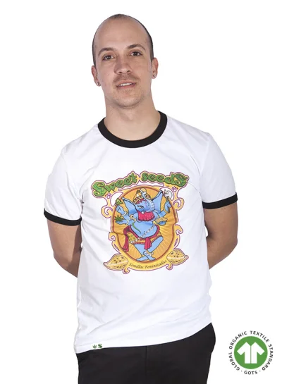 Camiseta Ringer Logo original unisex