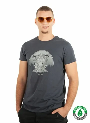 T-shirt cinzenta Growing homem