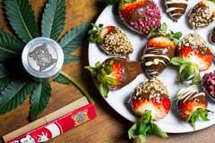 Strawberries with Chocoweed