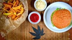 Preparar Hamburguesa Cannabica