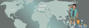 Mapa mundial del turismo cannábico