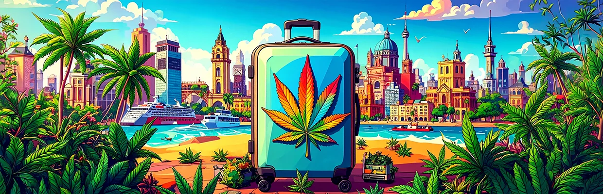 Principales destinos de turismo cannábico
