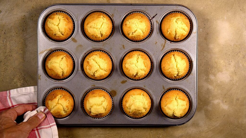 Paso 8: Preparación de la masa de estas magdalenas caseras