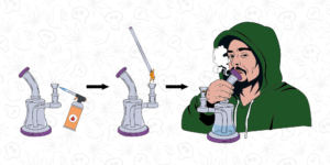 El dabbing en acción.