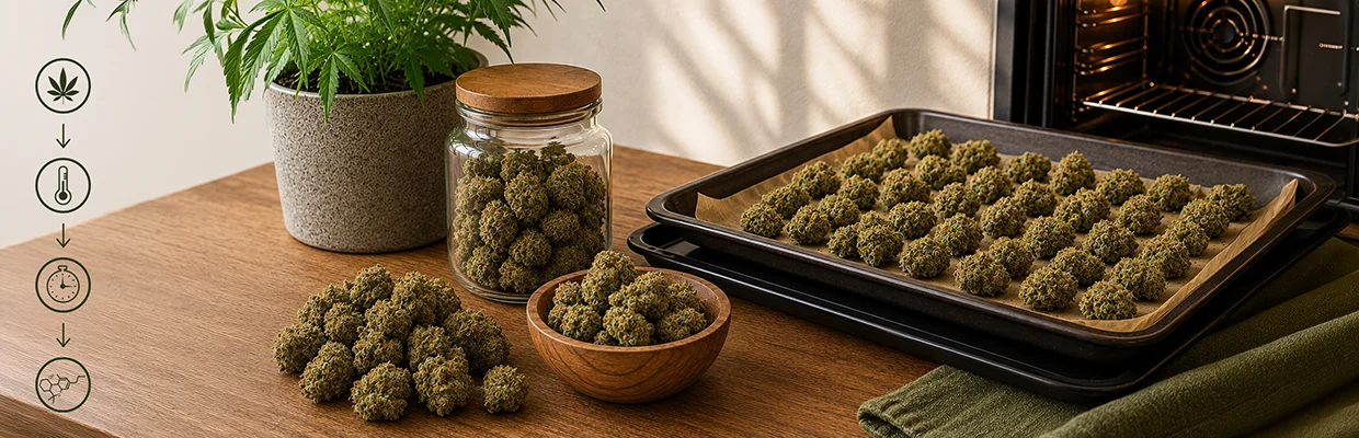 Guía de cómo descarboxilar la marihuana
