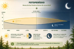 El papel de las horas de luz en la floración